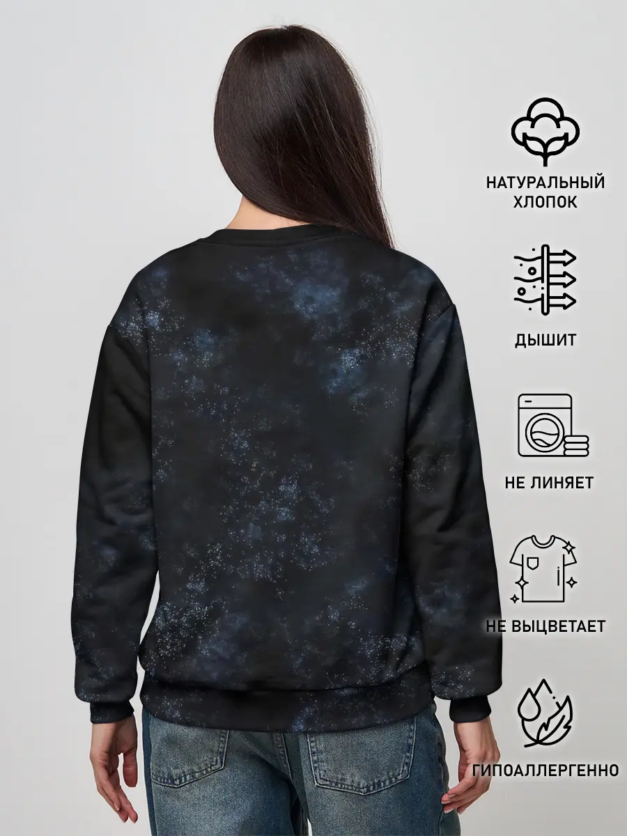 Женский свитшот / Веселый Роджер One Piece. Большой куш