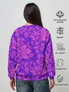 Женский свитшот / ФИОЛЕТОВАЯ ХОХЛОМА