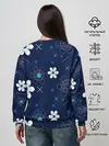 Женский свитшот / Ночная поляна