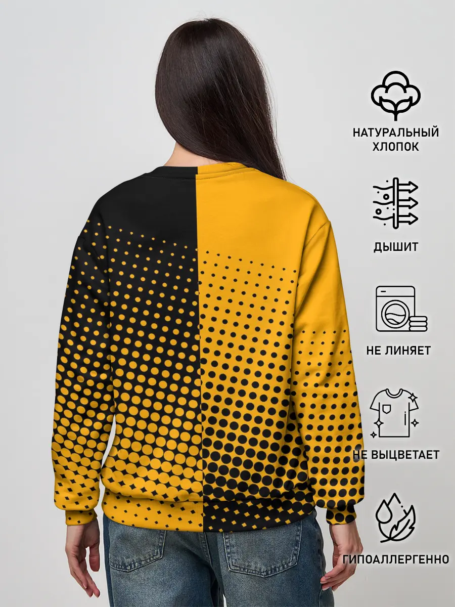 Женский свитшот / BALTMOTORS / ГРАДИЕНТ