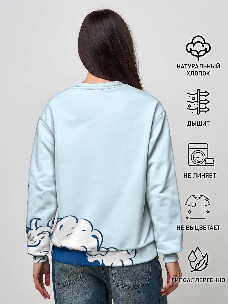 Женский свитшот / Nautilus Pompilius океан