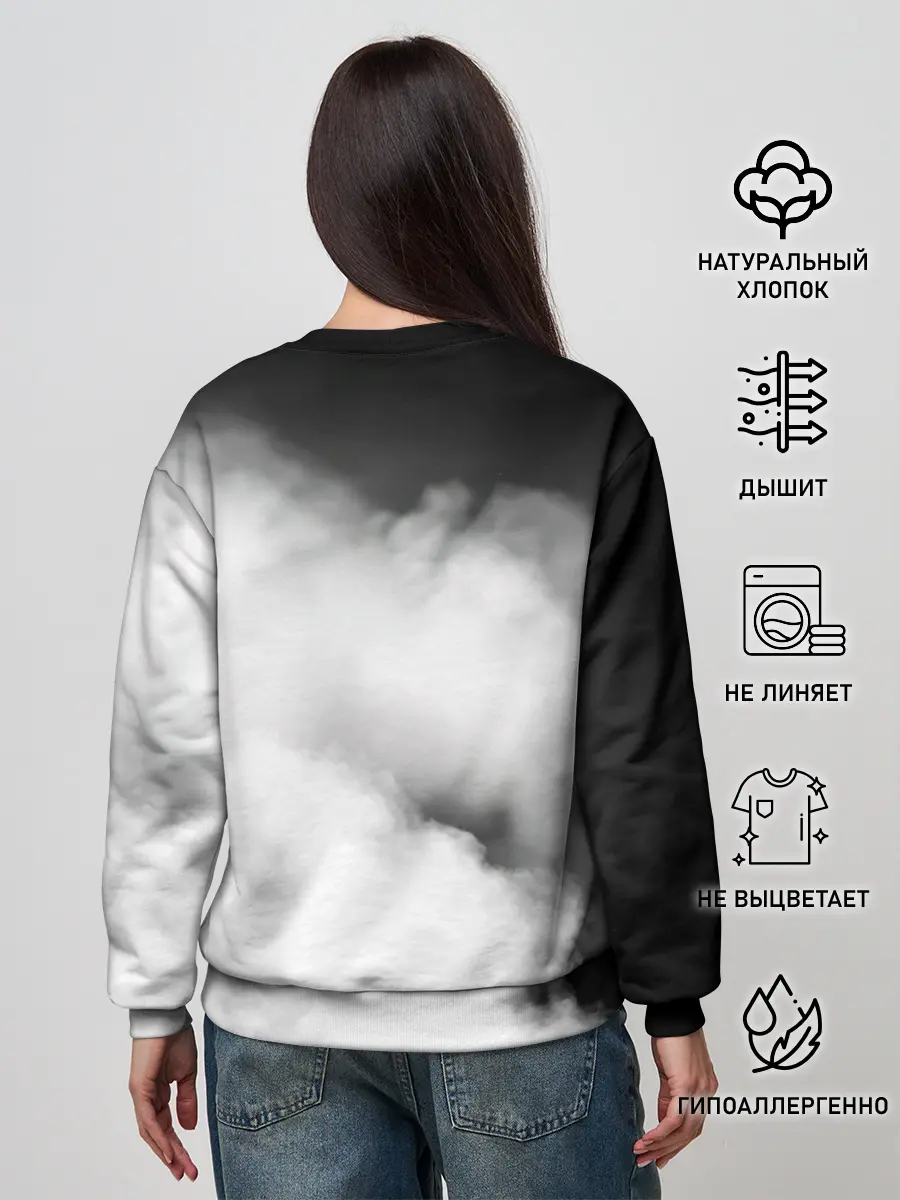 Женский свитшот / Вячеслав Бутусов Наутилус Помпилиус