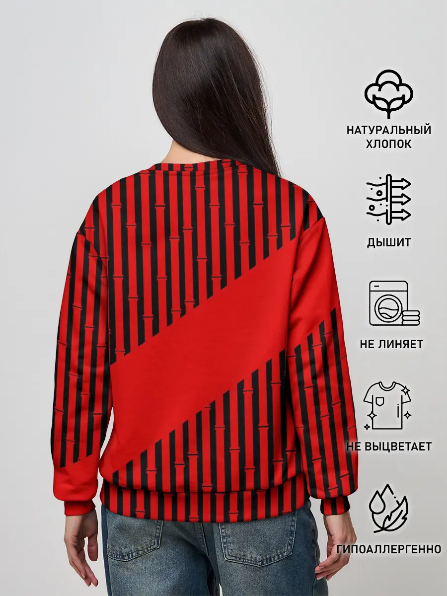 Женский свитшот / Red wood