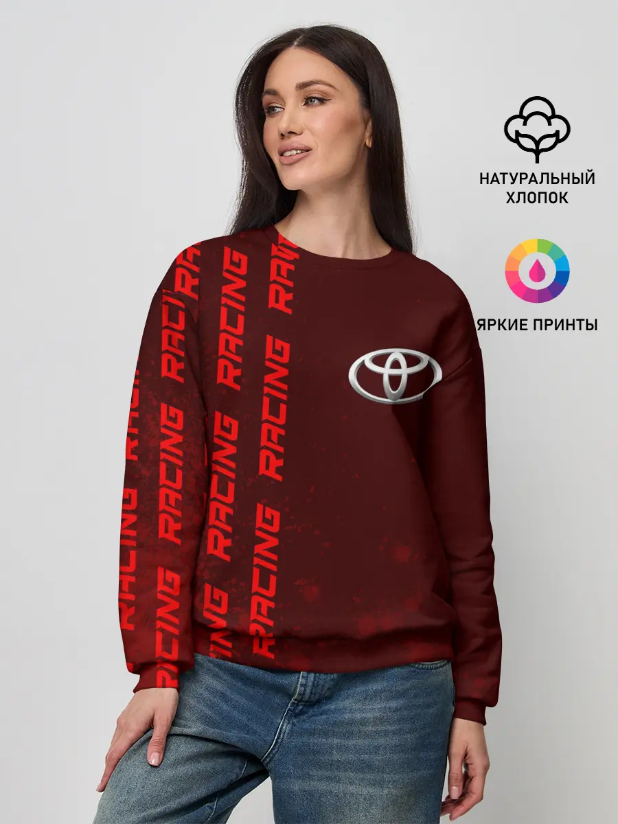 Женский свитшот / Тойота - Pro Racing