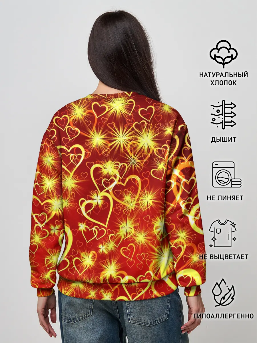 Женский свитшот / Любовный взрыв