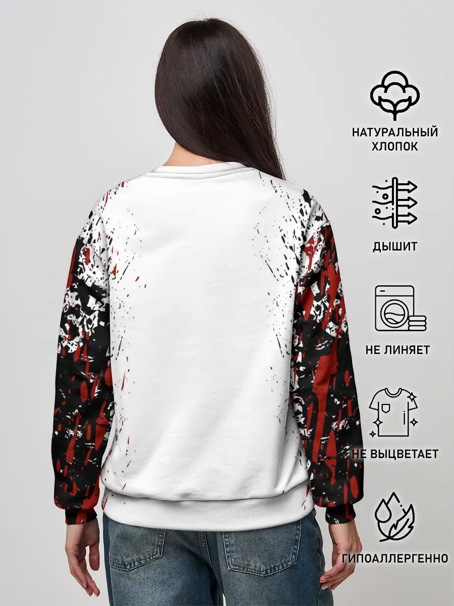 Женский свитшот / VALKNUT | RUNES