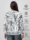 Женский свитшот / Тропические листья
