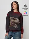 Женский свитшот / T-REX | Динозавр | Dino