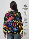 Женский свитшот / Буквы английского алфавита