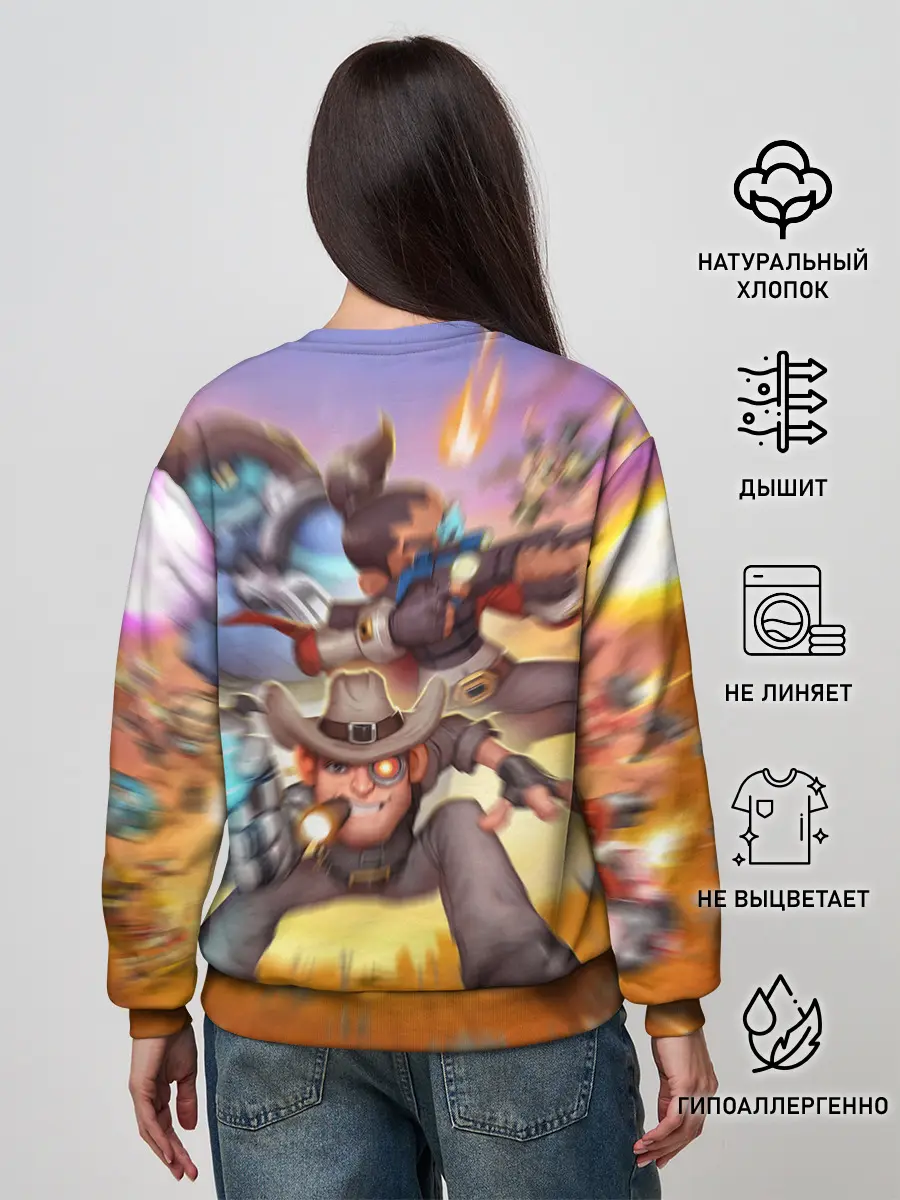 Женский свитшот / TombStar | ТомбСтар