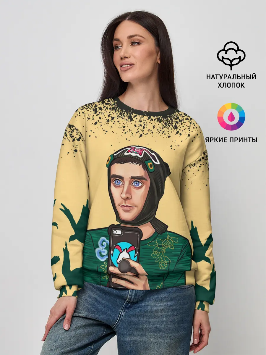 Женский свитшот / Джаред Лето | Jared Leto