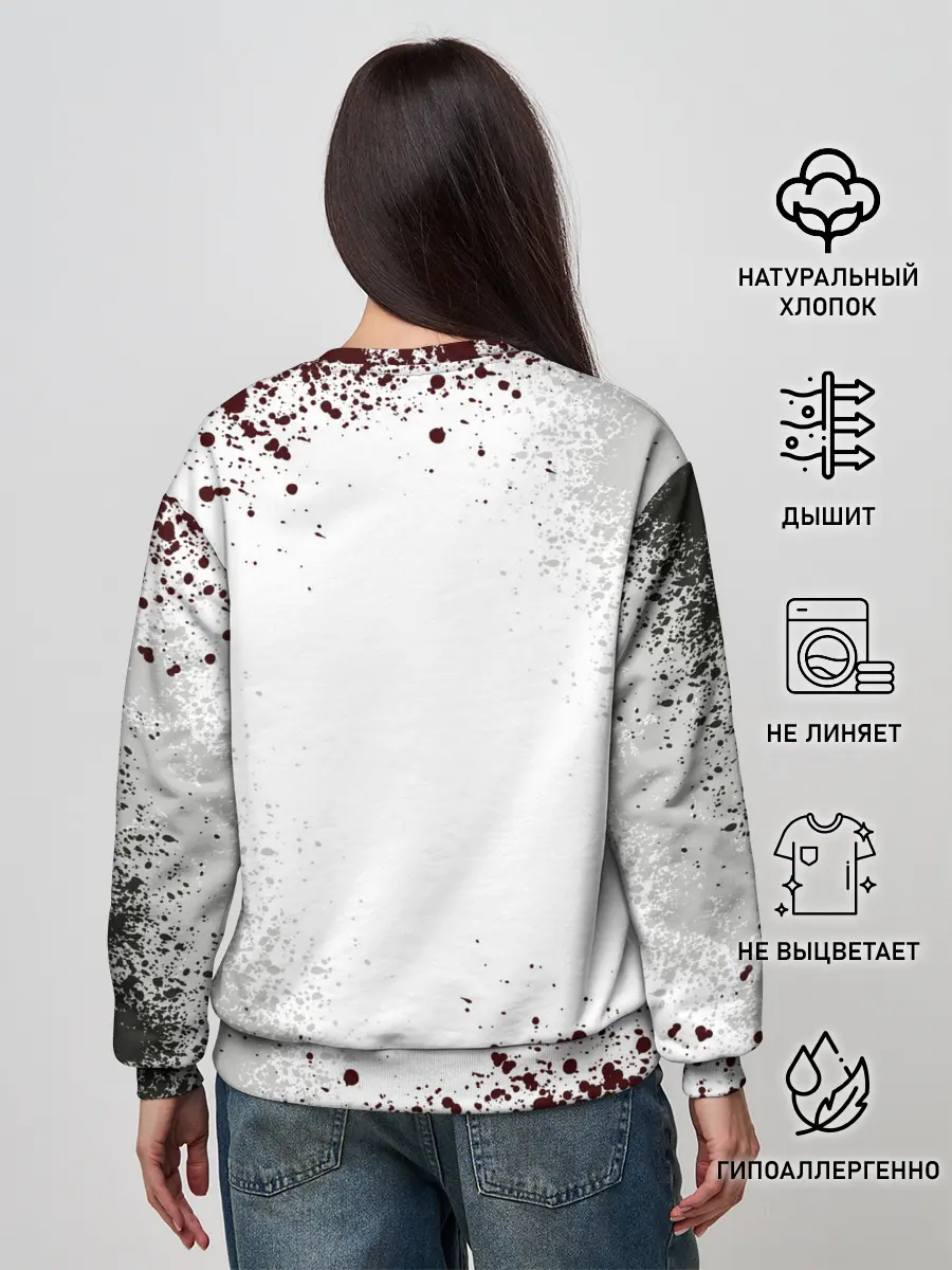 Женский свитшот / Ghost of Tsushim | Призрак Цусима