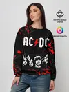 Женский свитшот / AC DC HIGHWAY TO HELL