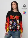 Женский свитшот / AC DC HIGHWAY TO HELL