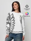 Женский свитшот / Russia | MSKSide 3D Logo