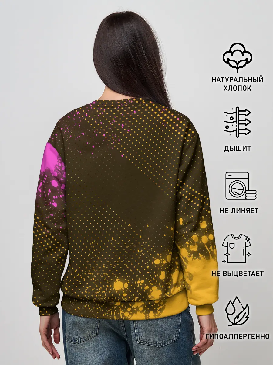 Женский свитшот / Симпл Димпл - Краска