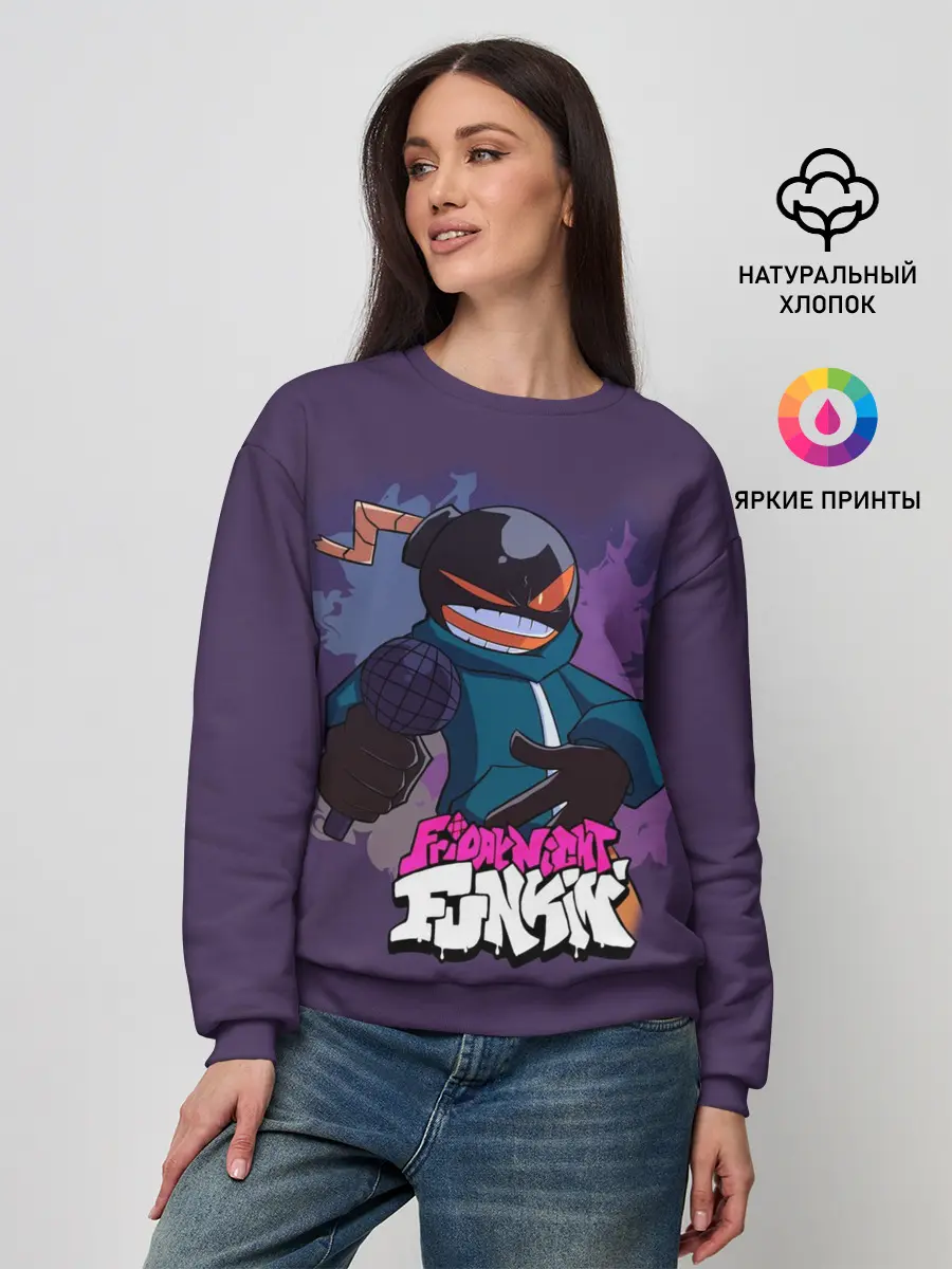 Женский свитшот / Friday Night Funkin УИТТИ