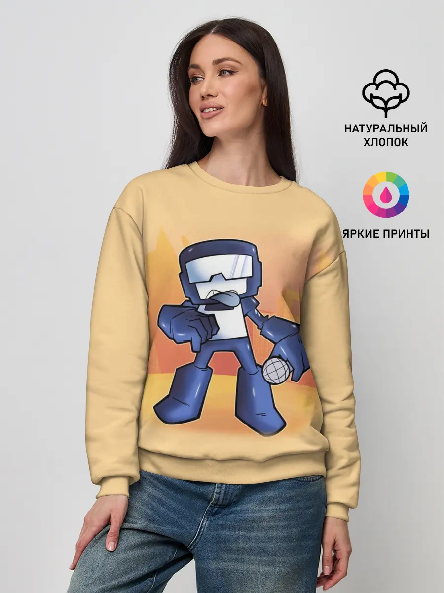 Женский свитшот / Friday Night Funkin Танкист