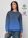 Женский свитшот / DARK OCEAN GRADIENT