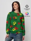 Женский свитшот / Короны и розы