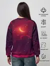 Женский свитшот / СКАЗОЧНАЯ НОЧЬ 2 КРАСНЫЙ