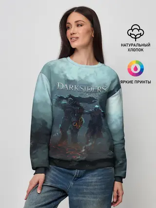 Женский свитшот / Darksiders | Гнев Войны