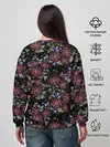 Женский свитшот / Цветочная мозаика