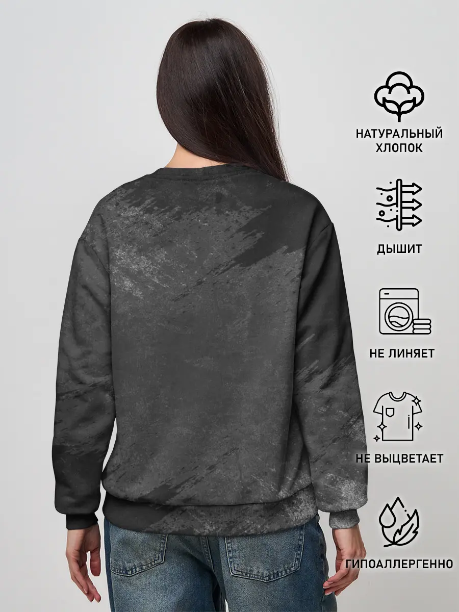 Женский свитшот / Keith Charles Flint | Кит Флинт