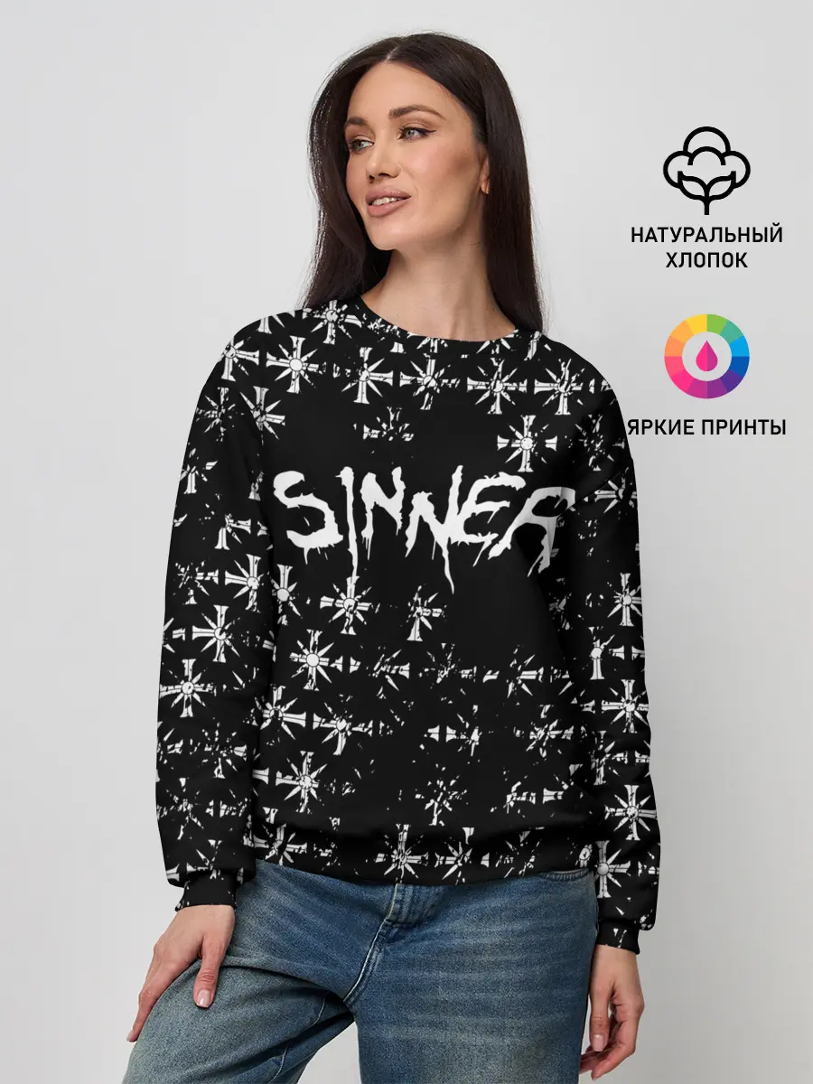 Женский свитшот / FAR CRY 5 ГРЕШНИК / SINNER