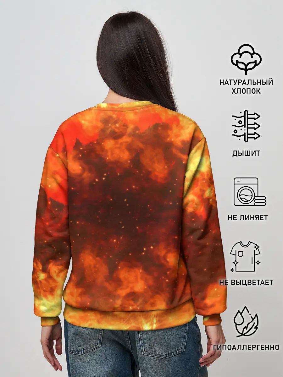 Женский свитшот / Darksiders 3 | Гнев Войны 3