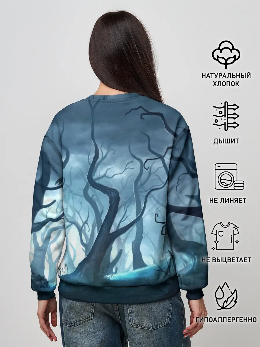 Женский свитшот / ДРЕМУЧИЙ ЛЕС