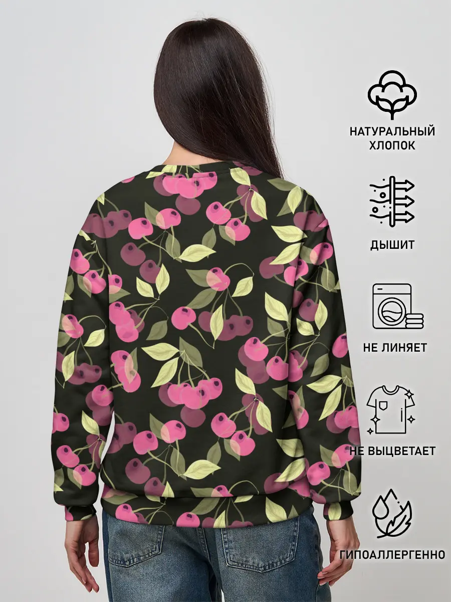 Женский свитшот / Вишневый сад
