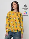 Женский свитшот / Такой разный Дятел Вуди