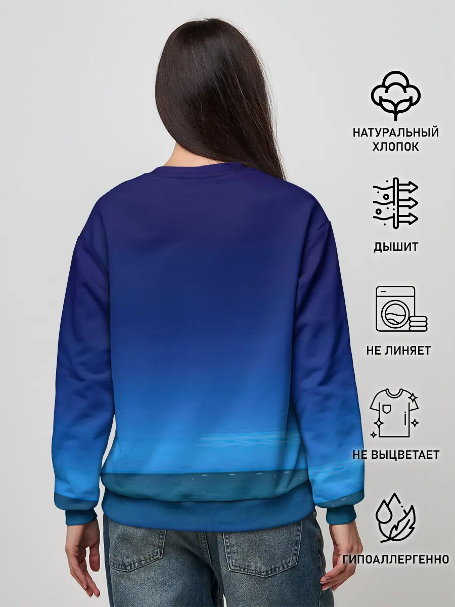 Женский свитшот / Пикник - железные мантры