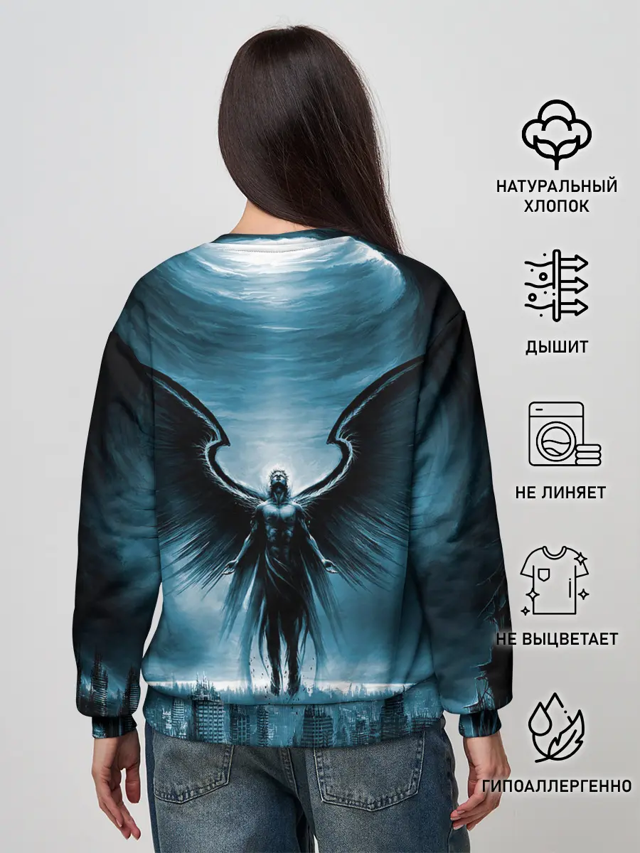 Женский свитшот / Ангел