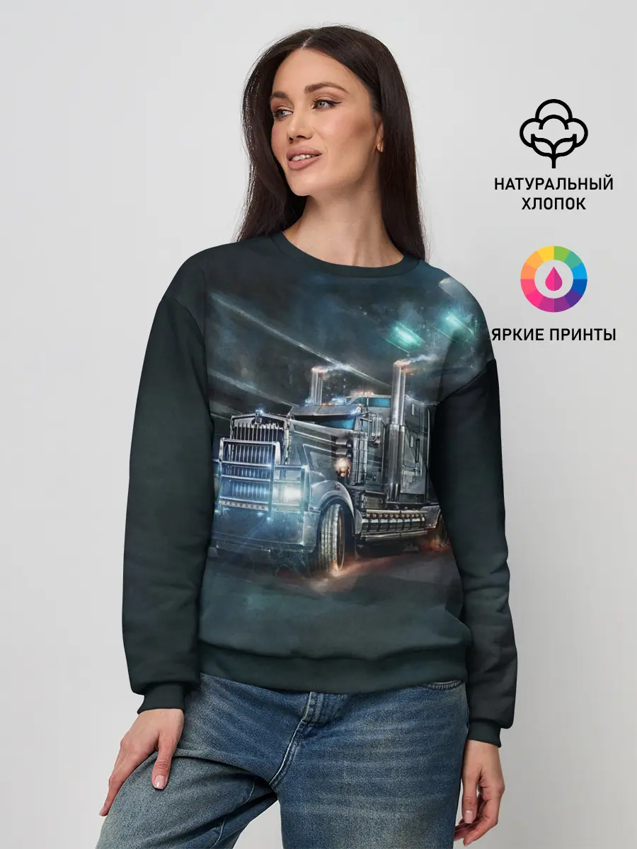 Женский свитшот / Neo truck