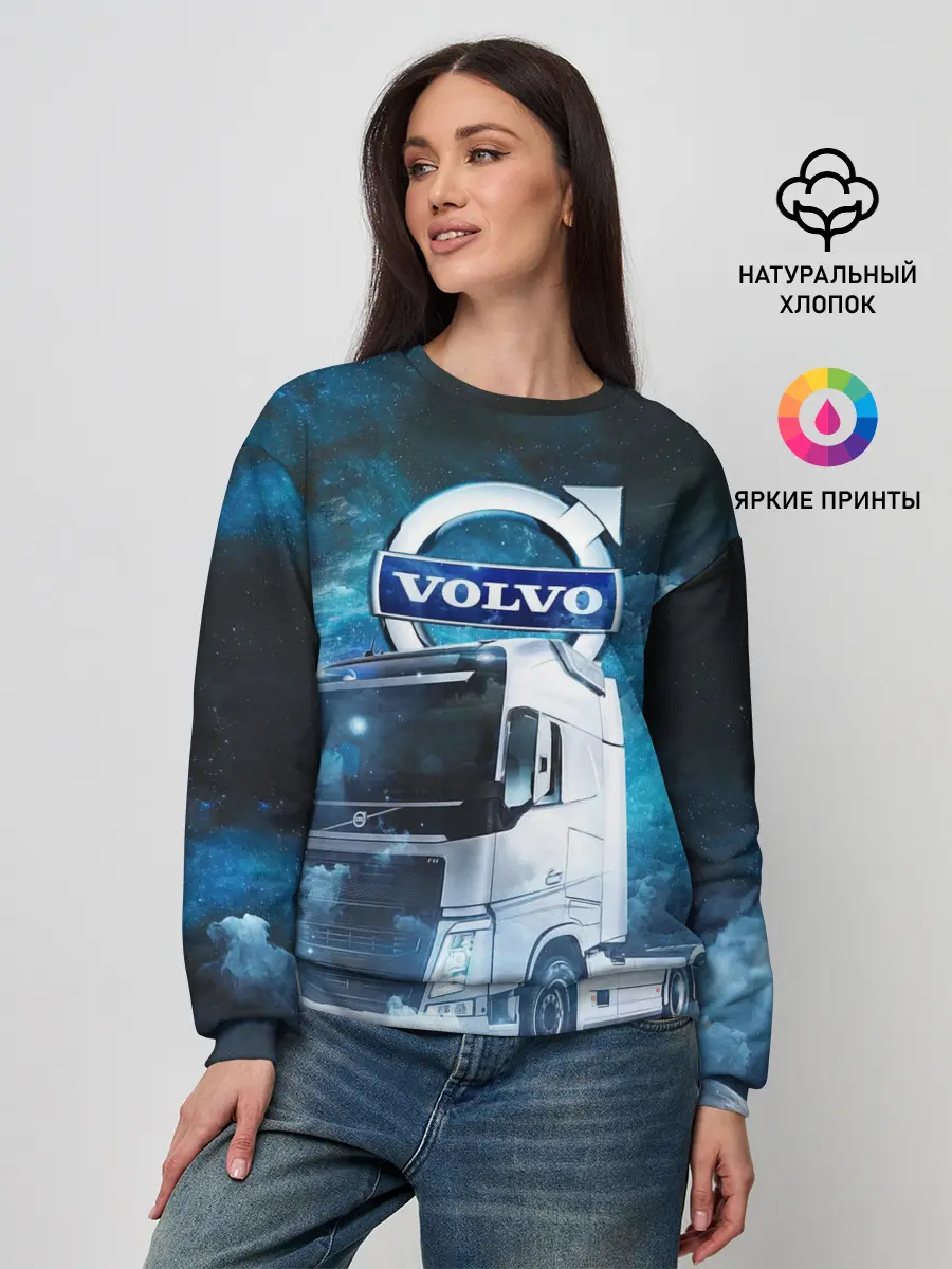 Женский свитшот / Volvo truck