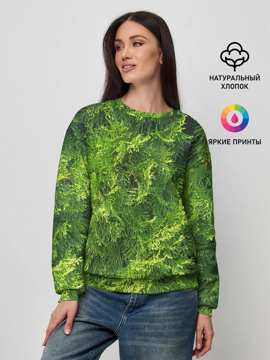 Женский свитшот / Хвойная масса
