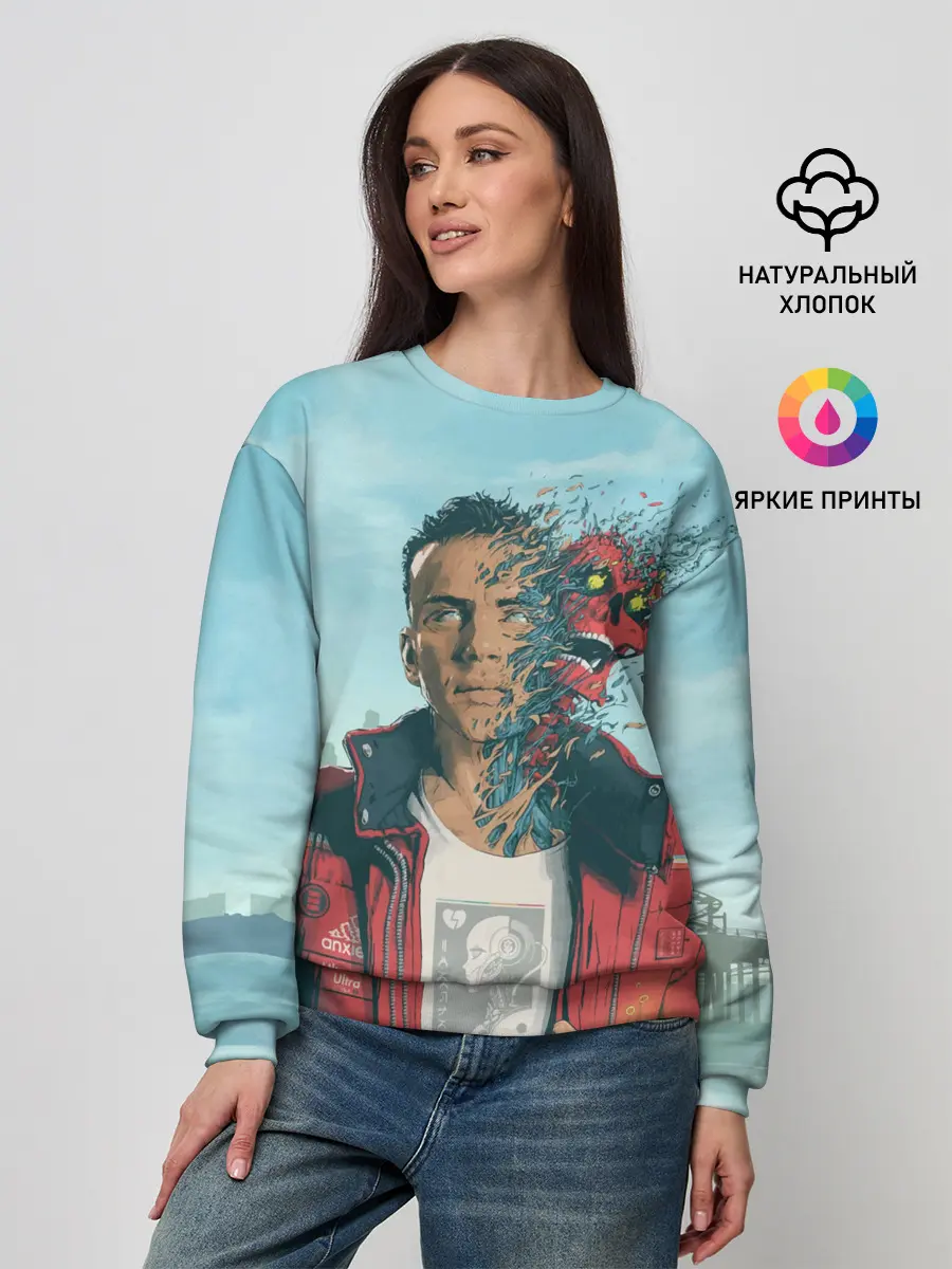 Женский свитшот / Обложка Logic