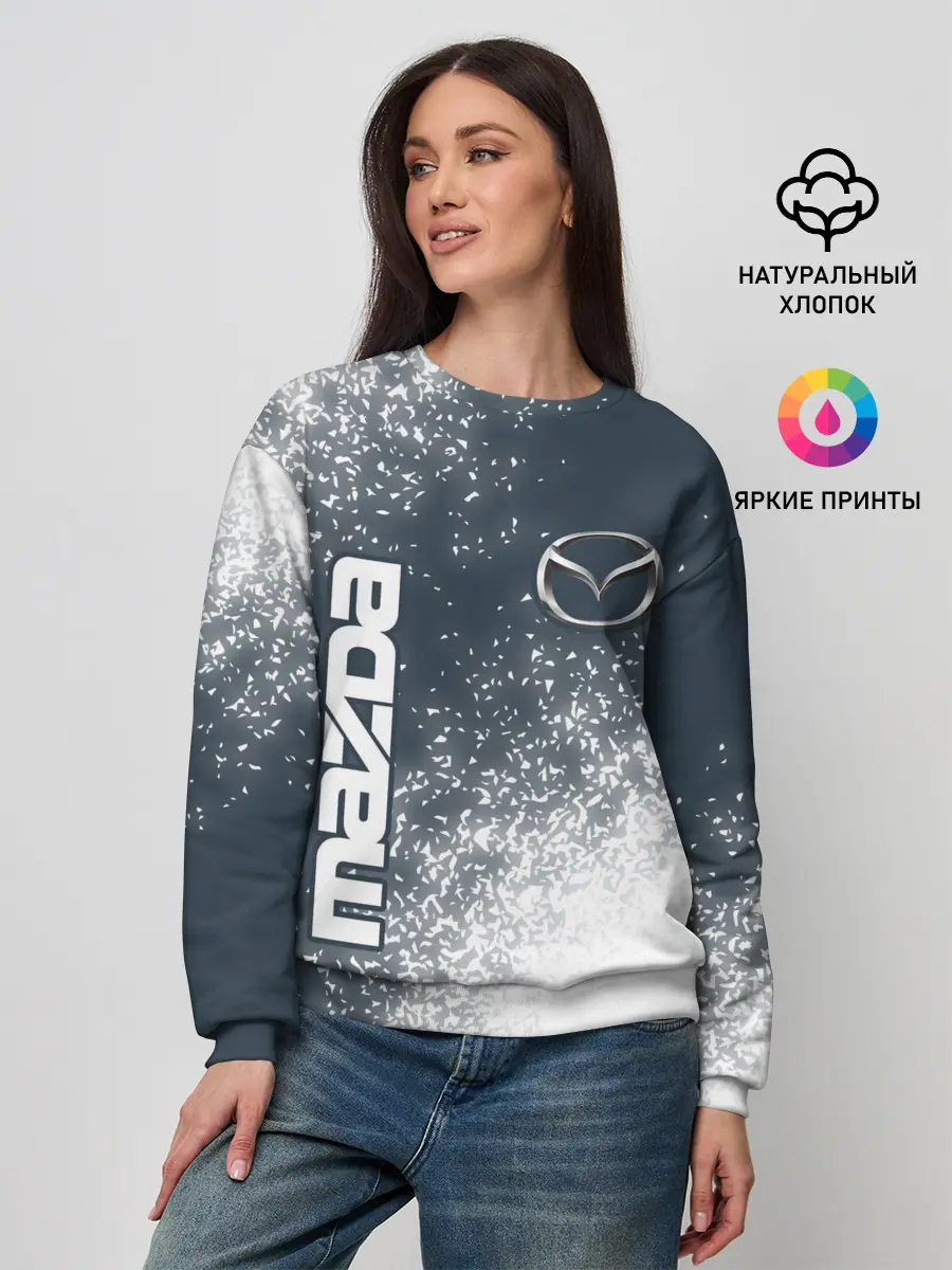 Женский свитшот / Мазда - Спрей