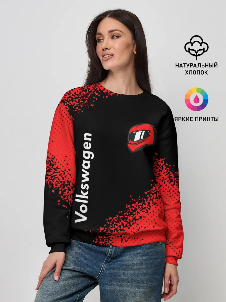 Женский свитшот / Фольксваген - Racing