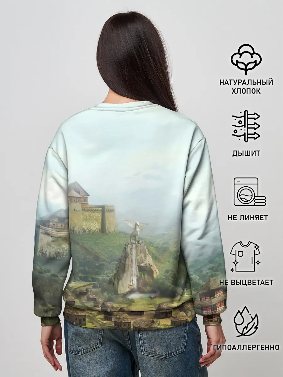 Женский свитшот / Оплот | Heroes of Might and Magic 3