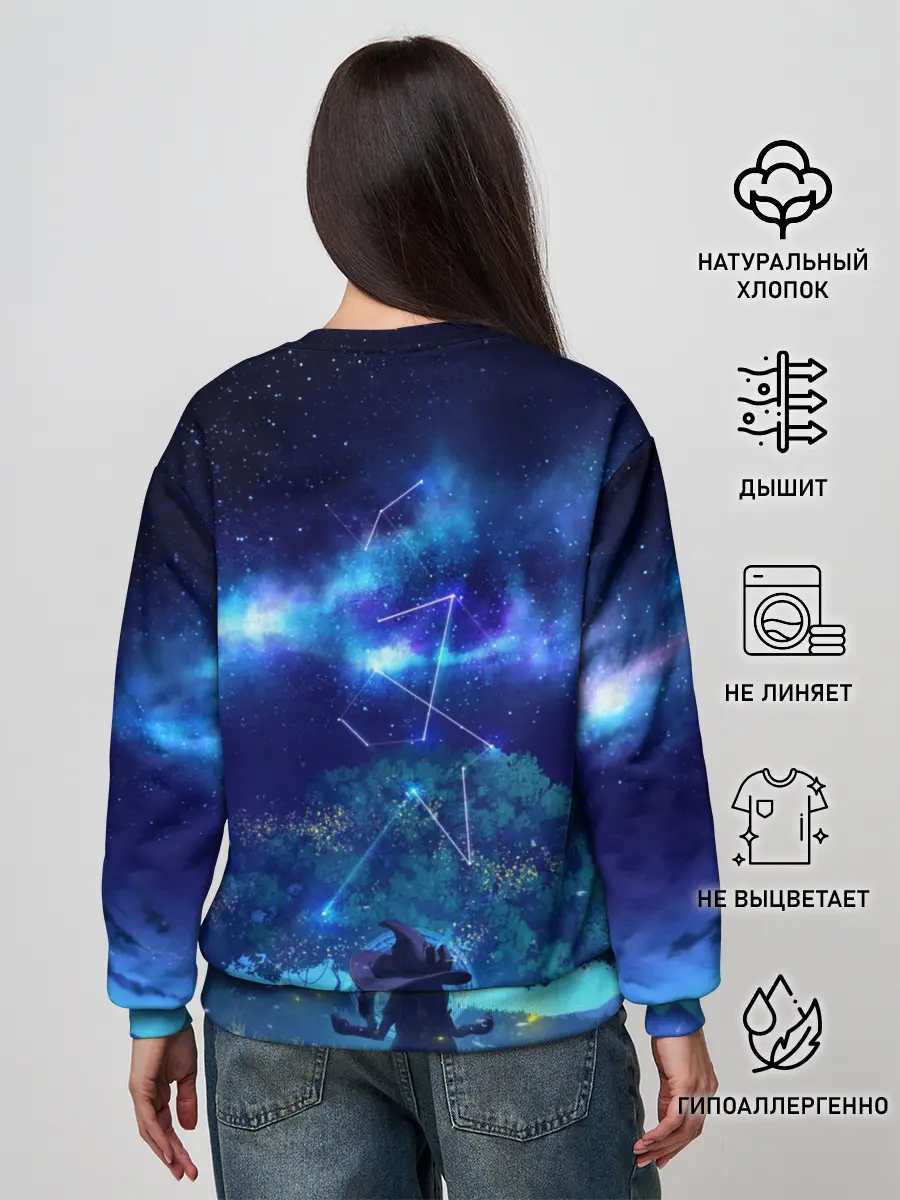 Женский свитшот / MONA GENSHIN IMPACT