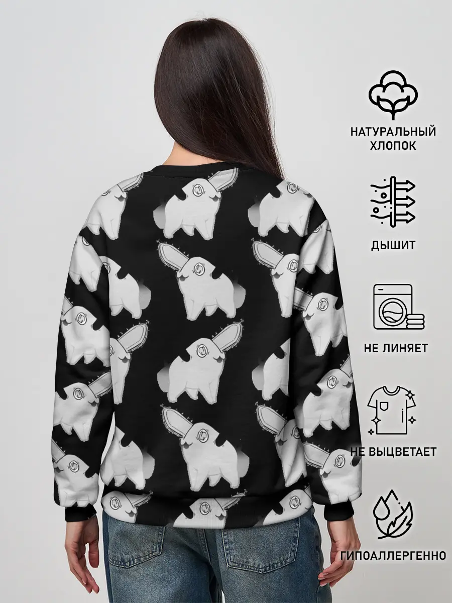 Женский свитшот / Почитта в стиле manga