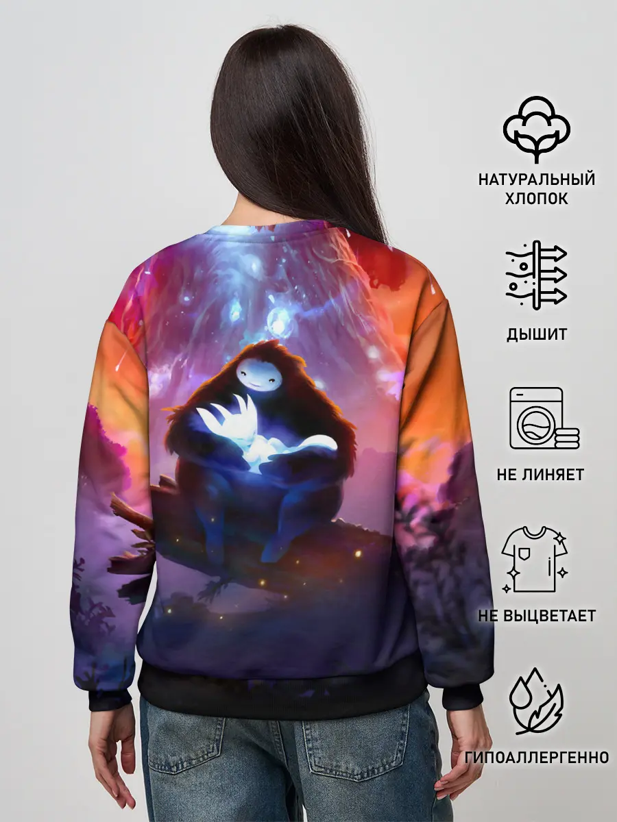 Женский свитшот / Ori and the Will of the Wisps