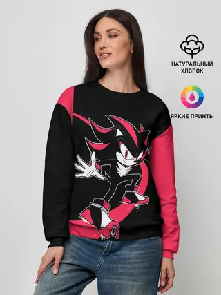 Женский свитшот / SONIC X | DARK SONIC