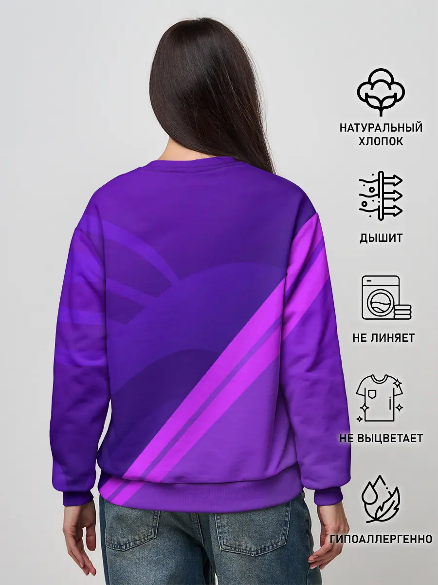 Женский свитшот / Fortnite Blue Jade