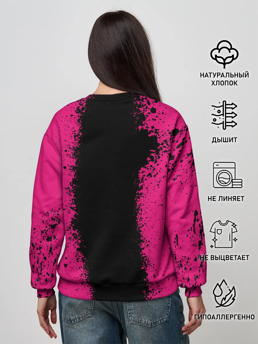 Женский свитшот / CYBERPUNK 2077 | DEMON