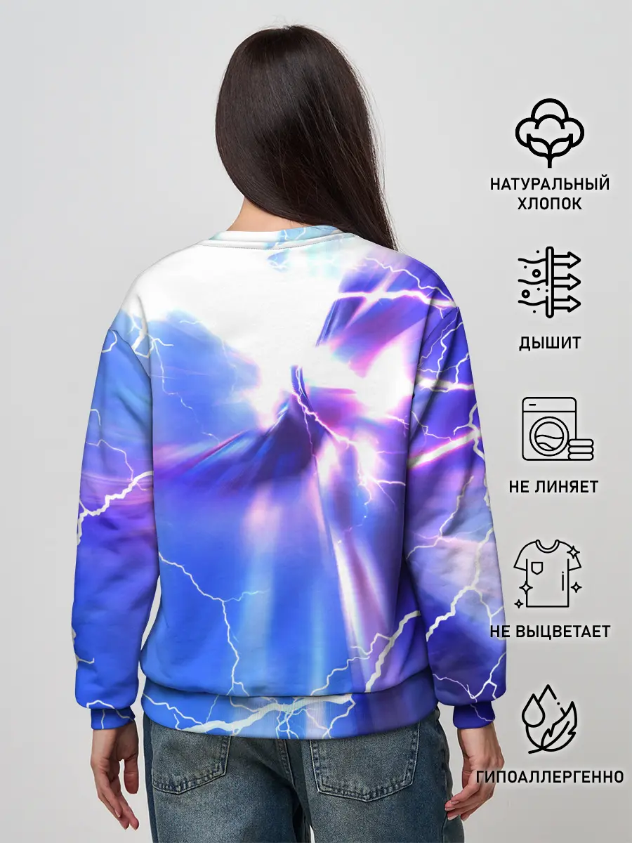 Женский свитшот / CYBERPUNK 2077 | КИБЕРПАНК