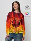 Женский свитшот / Cannibal Corpse | Труп Канниба